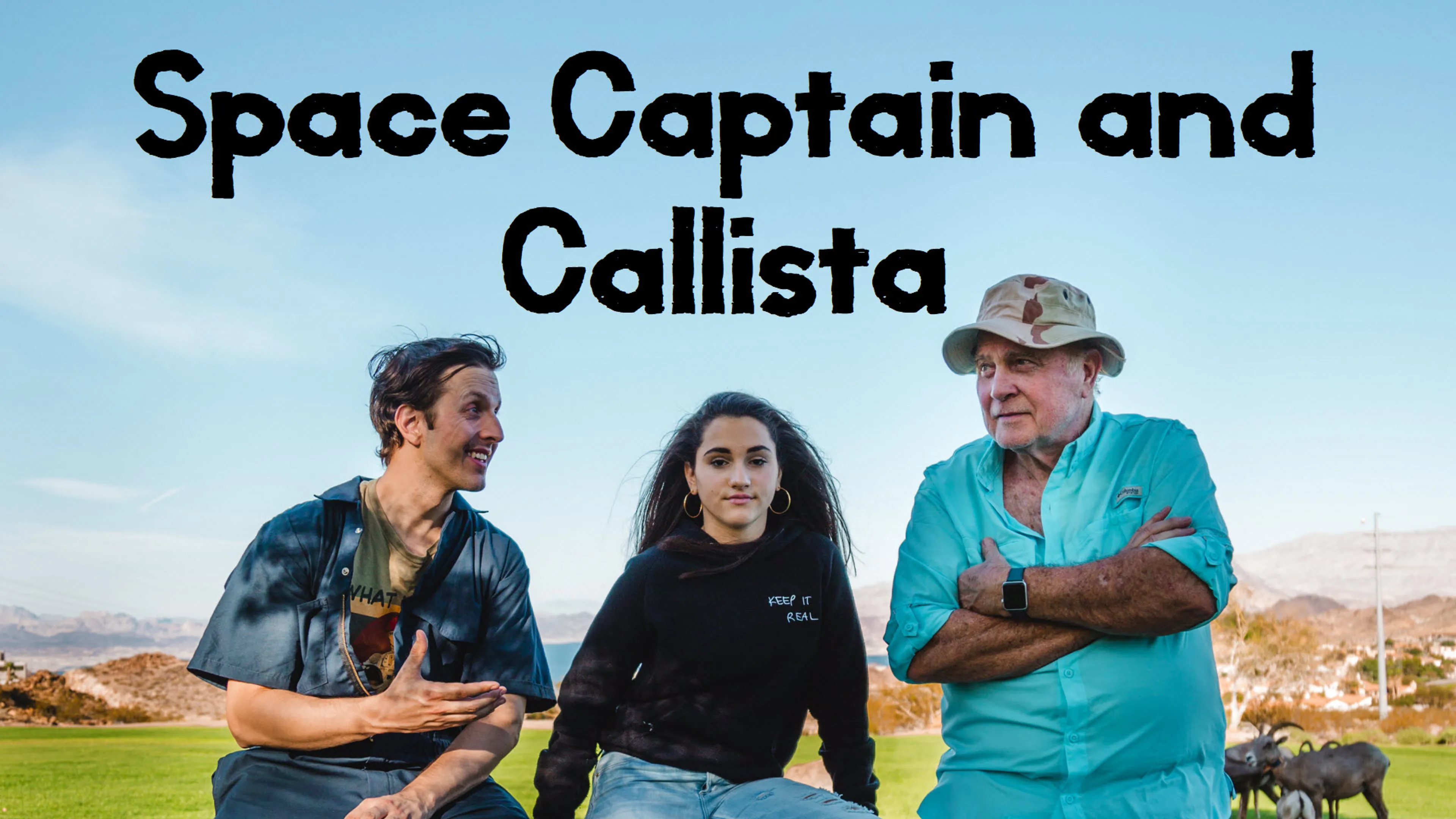 Space Captain and Callista poster